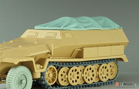 DEFモデル DM35141 1/35 WWII ドイツ Sd.kfz.251 Ausf.C キャンバストップセット (アカデミー/ 他キット)