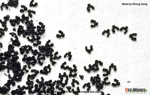 DEFモデル DM35144 1/35 アメリカ 50口径弾・クリップセット (各250個)