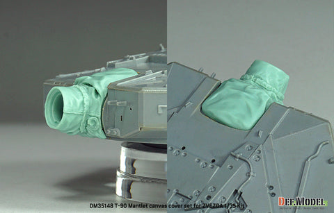 DEFモデル DM35148 1/35 ロシア T-90 防盾キャンバスカバーセット (ズベズダ用)