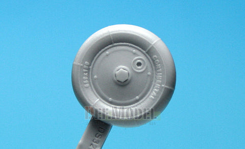 DEFモデル DS32004 1/32 メッサーシュミット Bf109G-6 自重変形タイヤ 2(レベル/他キット用)