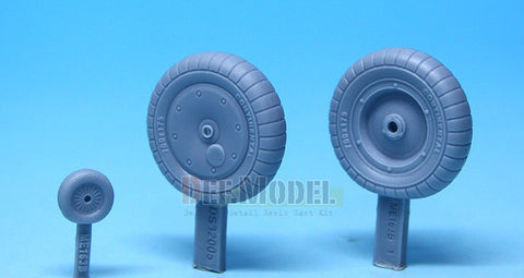 DEFモデル DS32005 1/32 メッサーシュミット Me163B コメート 自重変形タイヤ 1 (モンモデル用)