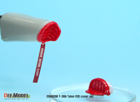 DEFモデル DS48008 1/48 T-38A タロン FOD カバーセット (ウルフパック用)