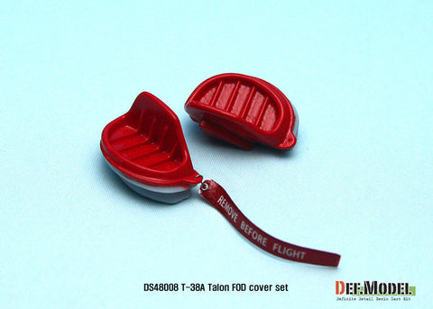 DEFモデル DS48008 1/48 T-38A タロン FOD カバーセット (ウルフパック用)