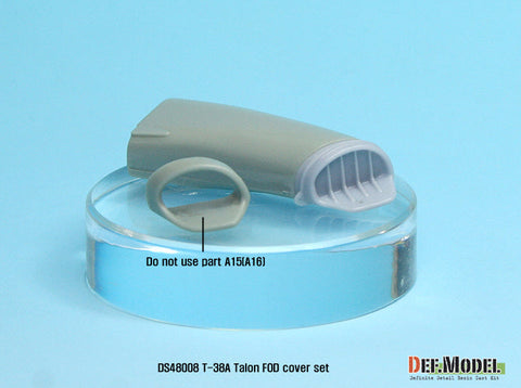 DEFモデル DS48008 1/48 T-38A タロン FOD カバーセット (ウルフパック用)