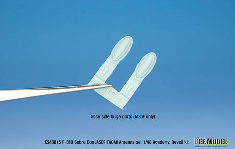 DEFモデル DS48015 1/48 ノースアメリカン F-86D セイバードッグ 航空自衛隊 TACANアンテナセット (アカデミー/ レベル用)