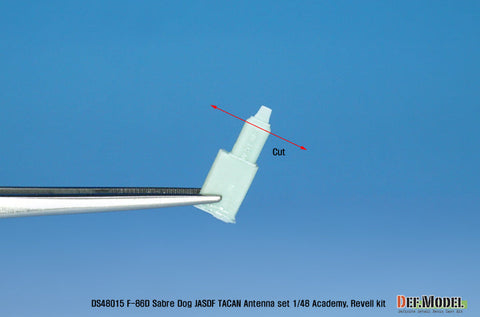 DEFモデル DS48015 1/48 ノースアメリカン F-86D セイバードッグ 航空自衛隊 TACANアンテナセット (アカデミー/ レベル用)
