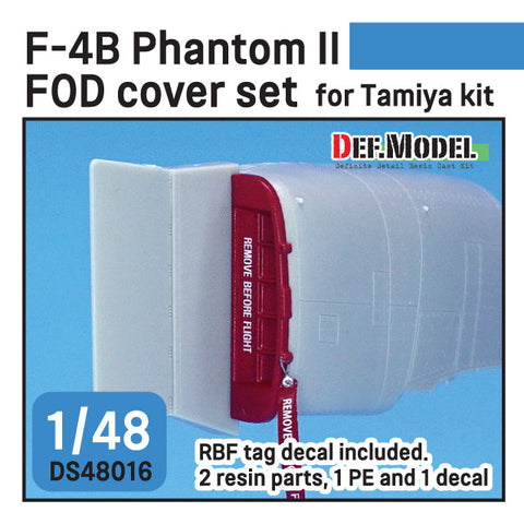 DEFモデル DS48016 1/48 F-4B ファントムII FODカバーセット (タミヤ用)