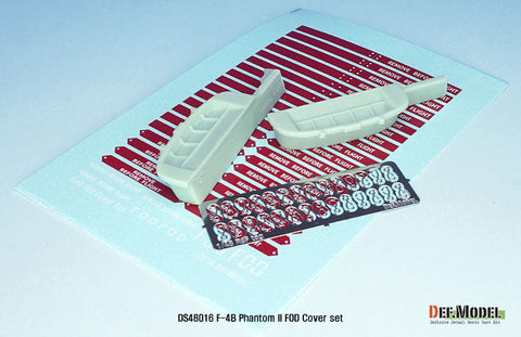DEFモデル DS48016 1/48 F-4B ファントムII FODカバーセット (タミヤ用)