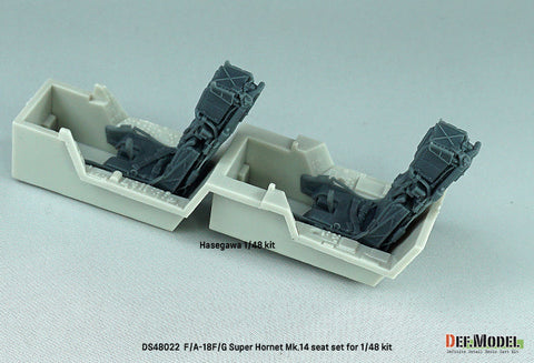 DEFモデル DS48022 1/48 F/A-18E スーパーホーネット Mk.14イジェクションシート 単座(モンモデル/ハセガワ 他キット用)