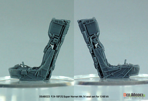 DEFモデル DS48023 1/48 F/A-18F スーパーホーネット、EA-18G グラウラー Mk.14イジェクションシート 複座 (モンモデル/ハセガワ 他キット用)
