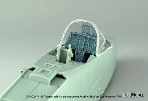 DEFモデル DS48024 1/48 A-10C サンダーボルトII インストルメントパネル・HUD アカデミー用 (アカデミー用)