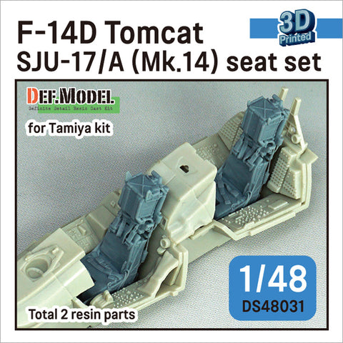 DEFモデル DS48031 1/48 F-14D トムキャット SJU-17/A (Mk.14用) イジェクションシート(タミヤ用)