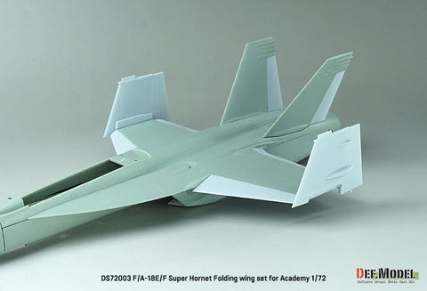 DEFモデル DS72003 1/72 F/A-18E/F スーパーホーネット フォールディングウイングセット (アカデミー用)