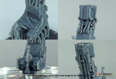 DEFモデル DS72006 1/72 F/A-18E スーパーホーネット Mk.14 イジェクションシート (アカデミー用)