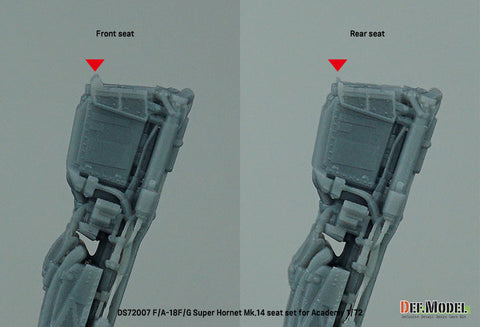 DEFモデル DS72007 1/72 F/A-18F/G スーパーホーネット Mk.14 イジェクションシート(アカデミー用)