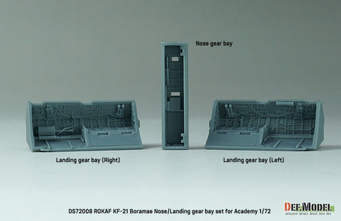 DEFモデル DS72008 1/72 韓国空軍 KF-21 ポラメ 脚収納庫 アカデミー用 (アカデミー用)