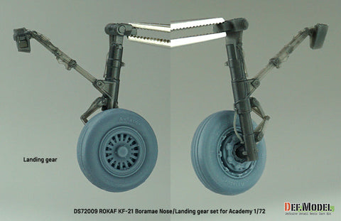 DEFモデル DS72009 1/72 韓国空軍 KF-21 ポラメ ランディングギアセット (アカデミー用)