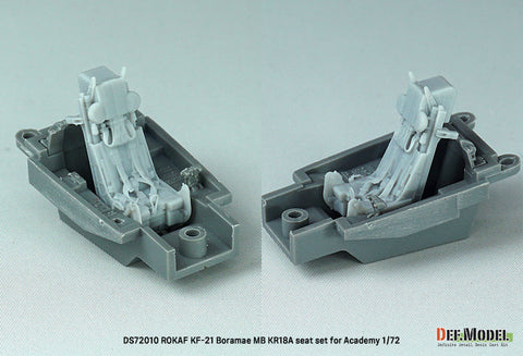 DEFモデル DS72010 1/72 韓国空軍 KF-21 ポラメ MB KR18A イジェクションシート (アカデミー用)
