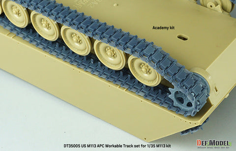 DEFモデル DT35005 1/35 アメリカ M113 APC 可動履帯セット(各社対応)