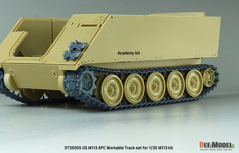 DEFモデル DT35005 1/35 アメリカ M113 APC 可動履帯セット(各社対応)