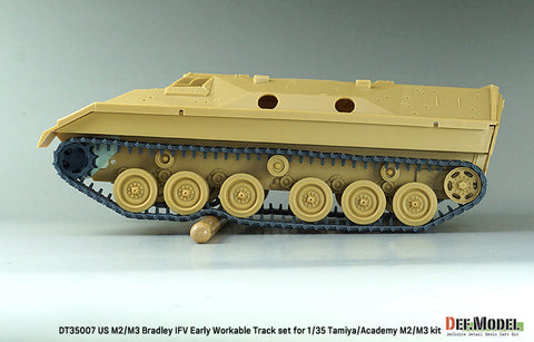 DEFモデル DT35007 1/35 アメリカ M2/M3 ブラッドレー APC 初期型 可動履帯セット(各社対応)
