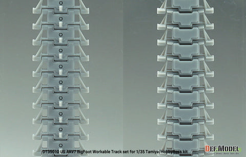 DEFモデル DT35010 1/35 アメリカ AAVP7 ビッグフット 可動履帯セット(各社対応)