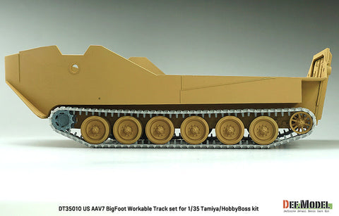 DEFモデル DT35010 1/35 アメリカ AAVP7 ビッグフット 可動履帯セット(各社対応)