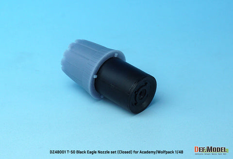 DEFモデル DZ48001 1/48 韓国 T-50 ブ ラックイーグル 排気ノズル クローズ (アカデミー/ウルフパック用)