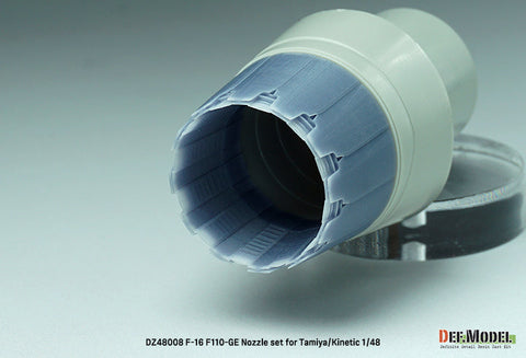 DEFモデル DZ48008 1/48 F-16 F110-GE 排気ノズル (タミヤ/キネティック用)