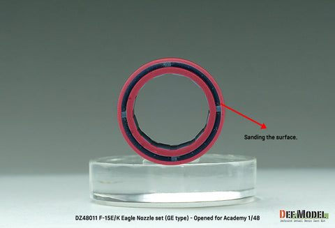 DEFモデル DZ48011 1/48 F-15E/K イーグル GEタイプ 排気ノズル オープン (アカデミー用)
