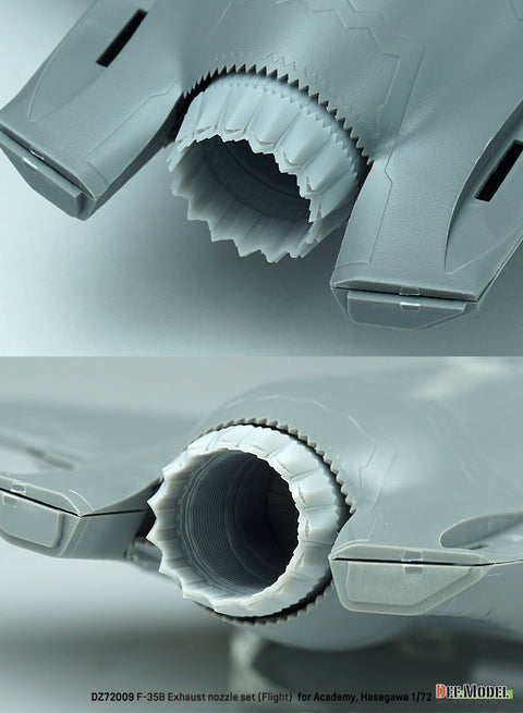 DEFモデル DZ72009 1/72 1/72 F-35B ライトニングII 排気ノズル 飛行状態 (アカデミー/ ハセガワ用)