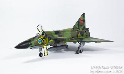 DNモデル 48/827-021 1/48 サーブ 37 ビゲン スプリンター迷彩ペイントマスクセット(タラングス,スペシャルホビー用)