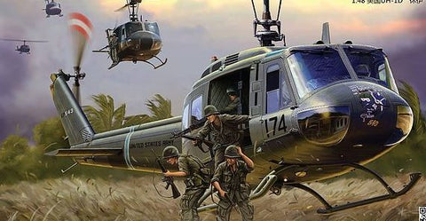 DNモデル 48/827-029 1/48 UH-1D ヒューイヘリコプター 塗装マスク - キャノピーと窓(キティホーク KH80154用)