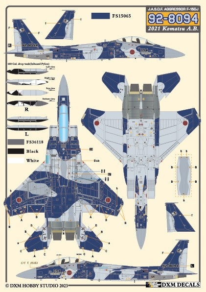 DXM 31-4264 1/48 航空自衛隊 F-15J/DJ アグレッサー Vol.1
