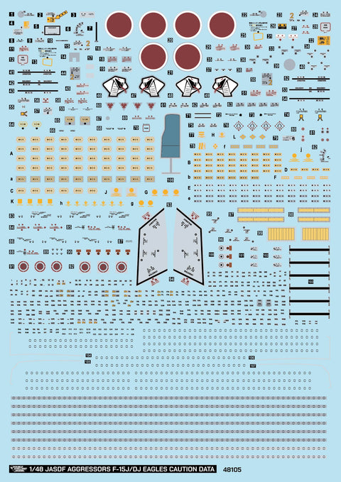 DXM 31-4265 1/48 航空自衛隊 F-15J/DJ アグレッサー Vol.2
