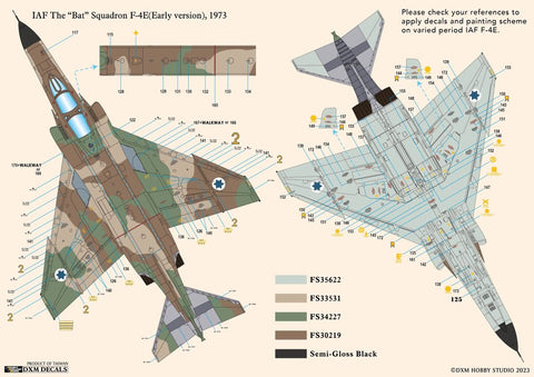 DXM 31-7150 1/72 イスラエル空軍・大韓民国空軍 F-4E ファントム コレクション#1
