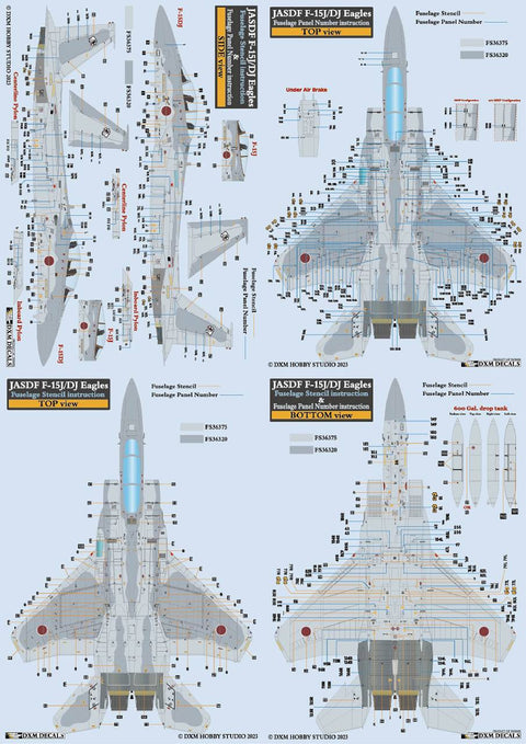 DXM 31-7159 1/72 F-15J/DJ アグレッサー Vol.2