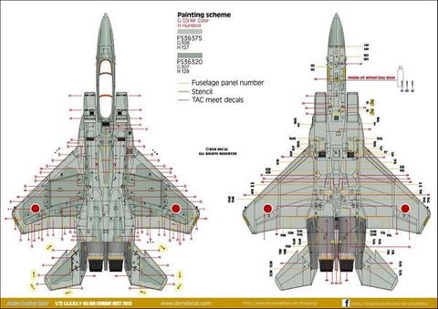 DXM 41-7114 1/72 航空自衛隊 F-15J ACM 2013