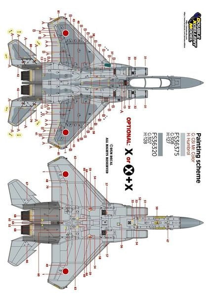 DXM 91-3304 1/32 F-15J/DJ イーグル 航空自衛隊 アグレッサー