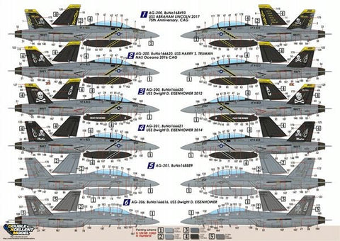 DXM 91-3308 1/32 アメリカ海軍 F/A-18Fスーパーホーネット VFA-103 ジョリー・ロジャース