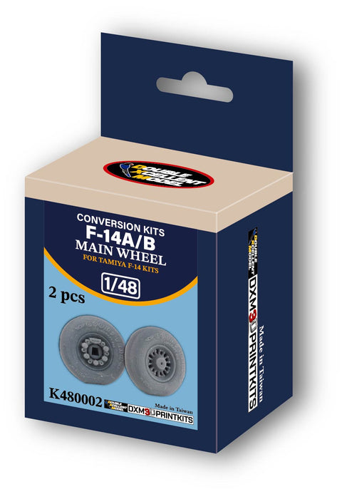 DXM K0002 1/48 F-14A/B メインホイール(2個入)