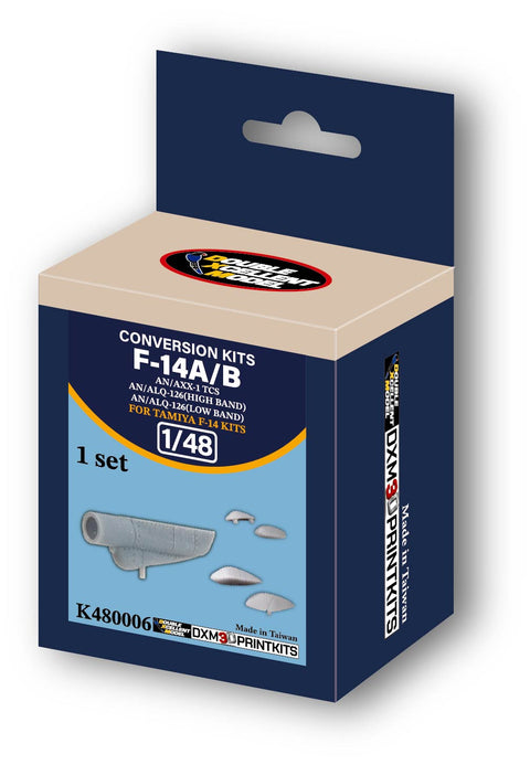 DXM K0006 1/48 F-14A/B AN/AXX-1 TCS/AN/ALQ-126