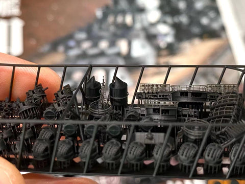 バンカースタジオ IJN70100A 1/700 WWII日本海軍 戦艦 大和 ディティールアップセット 1944/45年 A バリューパック
