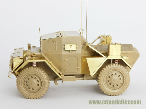 E.T.モデル E35-001 1/35 WWII ブリティッシュ スカウトカーディンゴMk.II(タミヤ 35018用)
