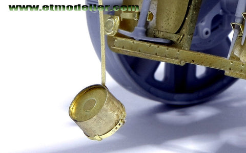 E.T.モデル E35-016 1/35 WWII ドイツ 15cm sIG33 重歩兵砲(ドラゴン 6259/6473用)