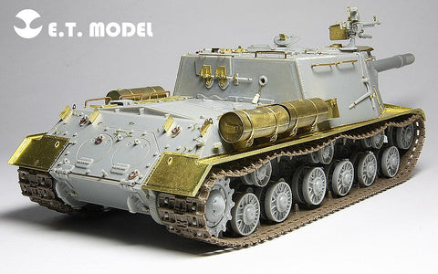 E.T.モデル E35-018 1/35 WWIIソビエト JSU-152/JSU-122 ベーシックセット(ドラゴン用)