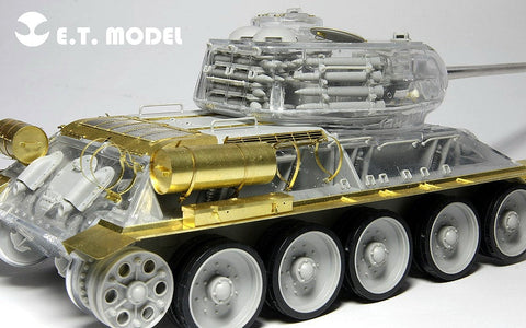 E.T.モデル E35-020 1/35 WWIIソビエト T-34/85 ベーシックセット(AFV CLUB 35S56用)