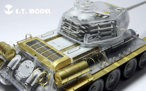 E.T.モデル E35-020 1/35 WWIIソビエト T-34/85 ベーシックセット(AFV CLUB 35S56用)