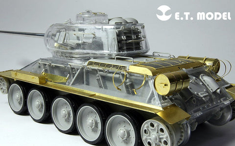E.T.モデル E35-020 1/35 WWIIソビエト T-34/85 ベーシックセット(AFV CLUB 35S56用)
