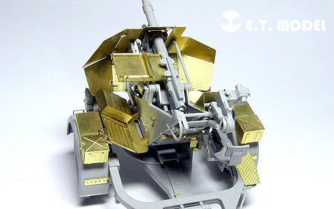 E.T.モデル E35-025 1/35 WWII ドイツ 3.7cm FLAK 37 対空砲(トランぺッター 02310用)